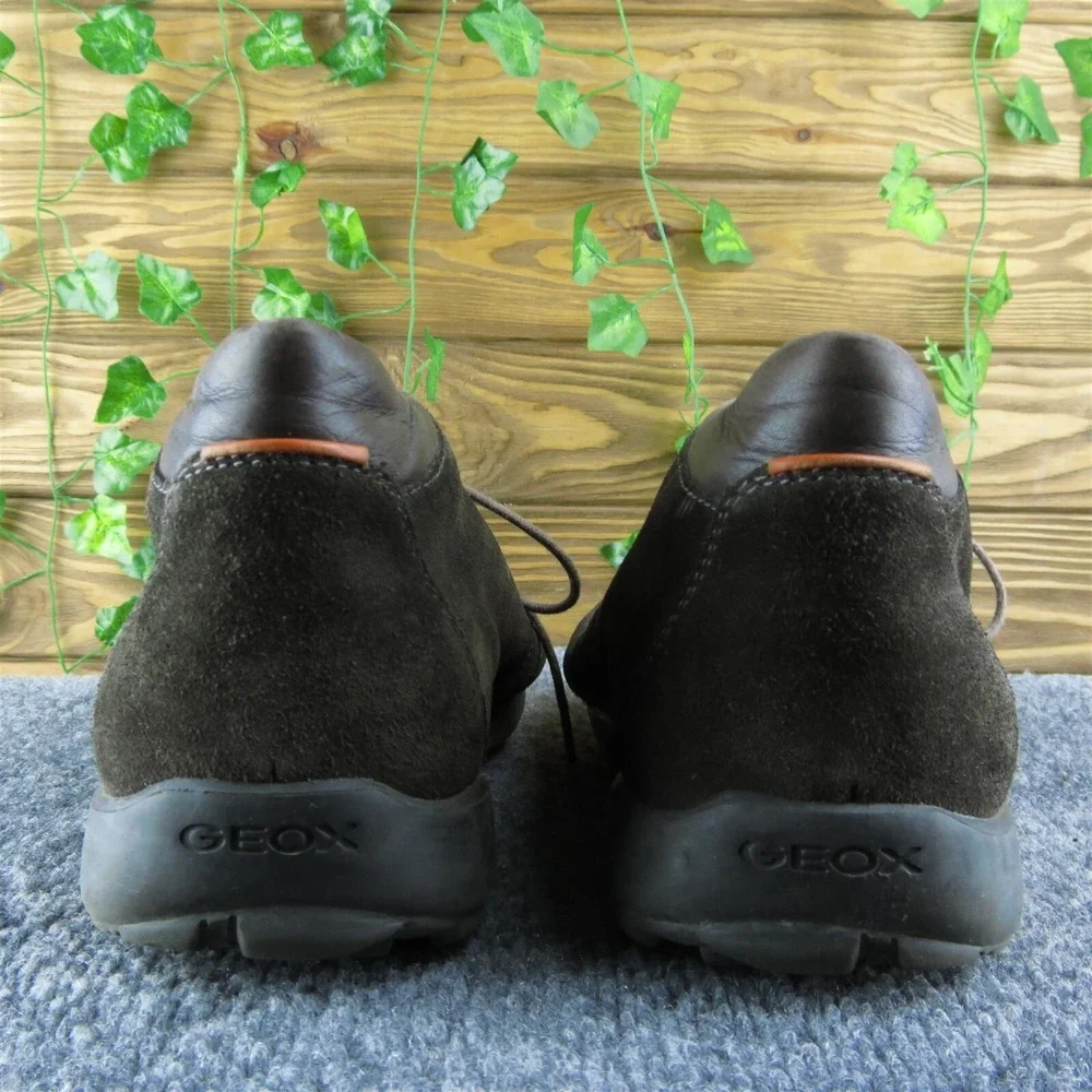 Geox‎  Men Chukka Boots Size 42 Medium Brown Leather Lace Up